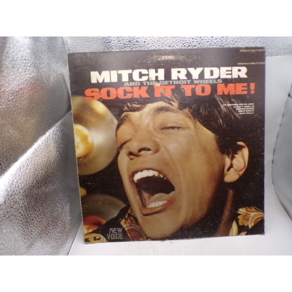 Mitch Ryder and the Detroit Wheels Sock It To Me! Vinyl LP New Voice S2003 1967